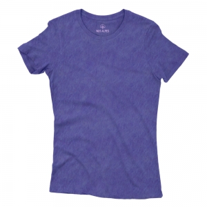 Camiseta Feminina Básica Estonada Azul