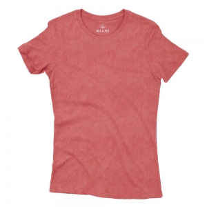 Camiseta Feminina Básica Estonada Coral