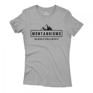 Camiseta Feminina Montanhismo Incondicionalmente