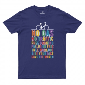 Camiseta Masculina Bike For World