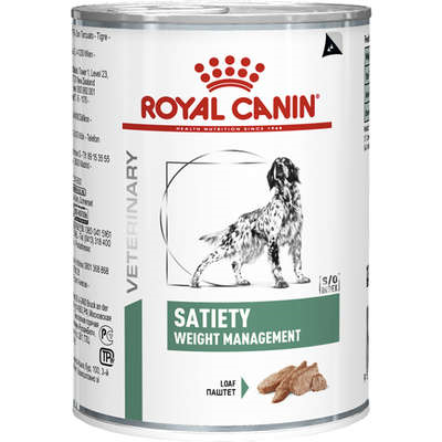 Alimento Úmido Lata Royal Canin Satiety Support Cães 410g