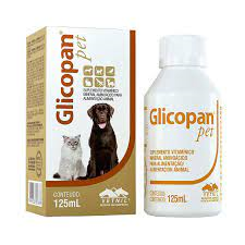Glicopan Pet Suplemento Vitamínico Cachorros e Gatos Vetnil 125ml