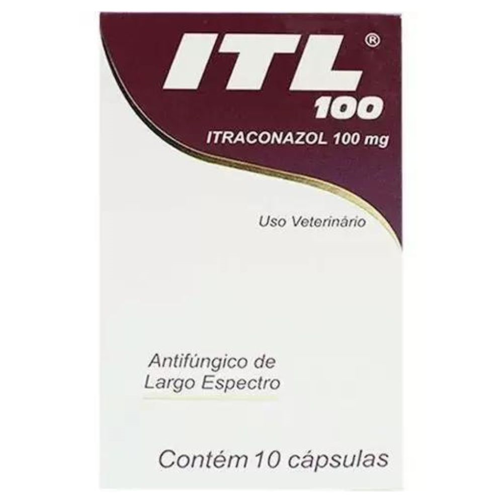 ITL 100 Itraconazol 100mg 10 Cápsulas