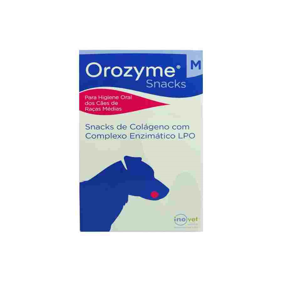 Orozyme Snacks de Colágeno Limpeza Oral Tam. P Inovet