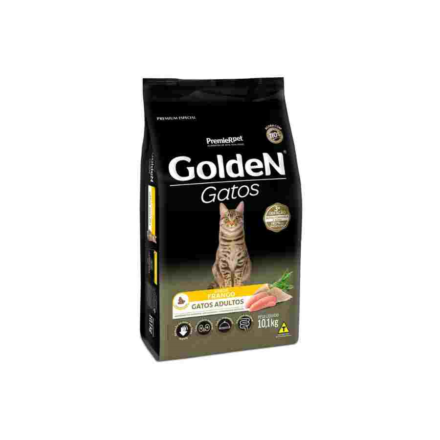 Ração Golden Para Gatos Adultos Frango 10,1kg