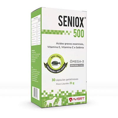 Seniox 500 com 30 Cápsulas Gelatinosas 21g