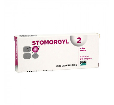 Stomorgyl 2 Antibiótico com 20 Comprimidos