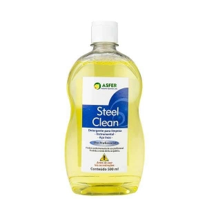 Detergente para Limpeza Steel Clean 500ml - Asfer