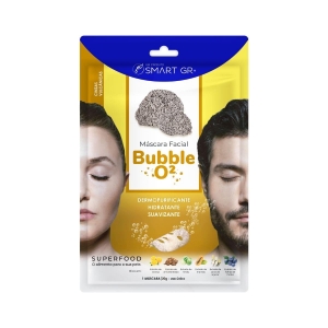 Máscara Facial Superfood Bubble O2 Cinzas Vulcânicas - Smart Gr