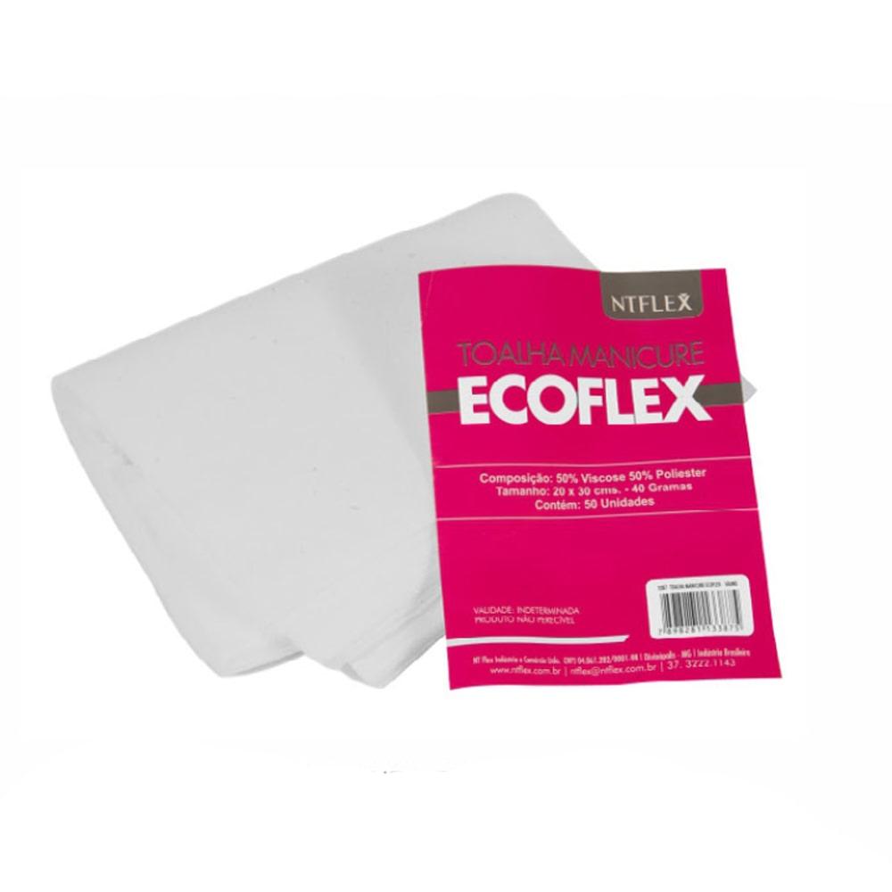 Toalha Manicure Eco Flex 20x30cm C/100 - Nt-Flex