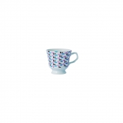 Conjunto de 6 Xícaras de Chá com Pires - Mantiqueira - Porcelana Schmidt