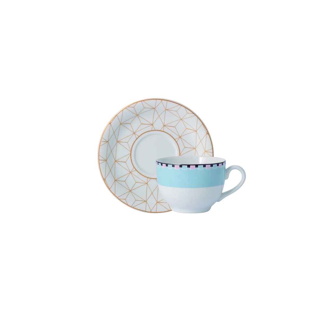 Aparelho de Jantar e Chá 30 peças - Pantanal - Porcelana Schmidt