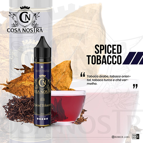 Líquido Cosa Nostra - Spiced Tobacco