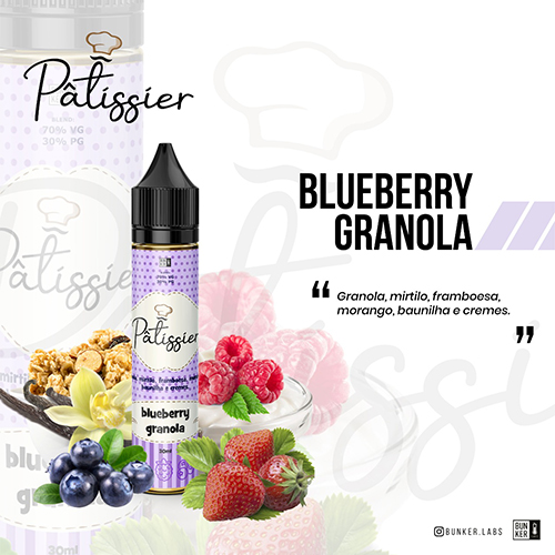 Líquido Pâtissier - Blueberry Granol