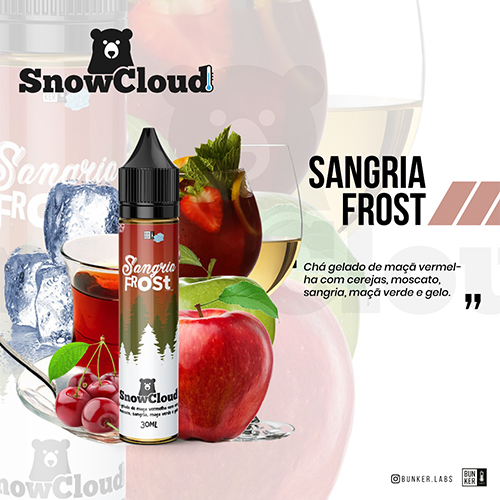 Líquido SnowCloud - Sangria Frost