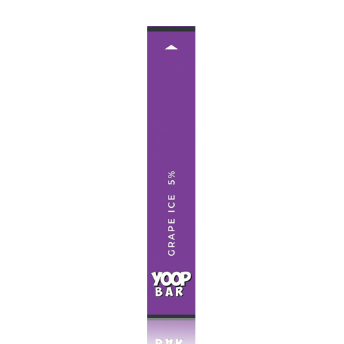 Pod descartável Yoop Bar - 300 Puffs - Grape Ice