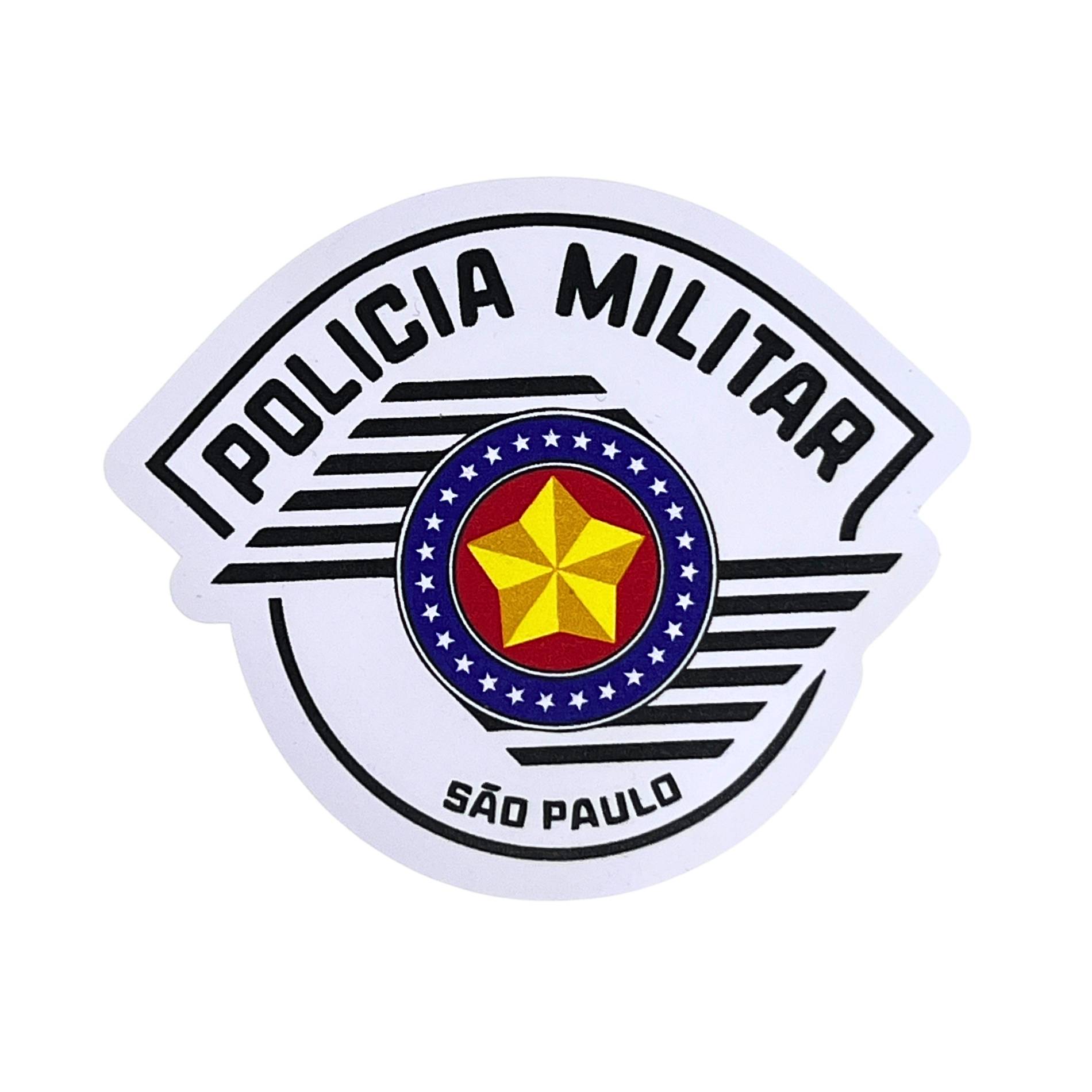ADESIVO BRASÃO POLÍCIA MILITAR/ SP