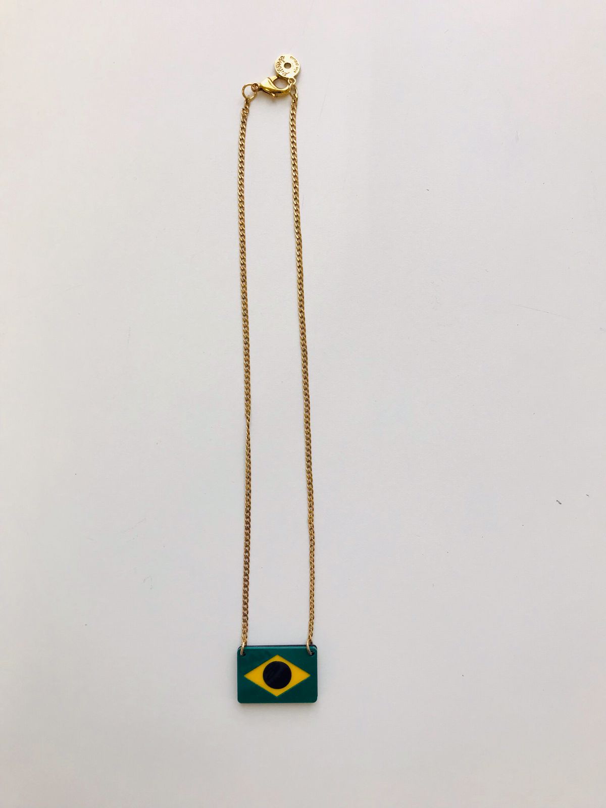Colar Bandeira do Brasil