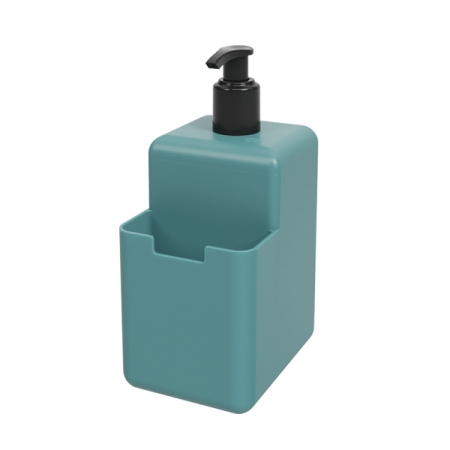 Dispenser Single 500ml 8 x 10,5 x 18,2 cm na cor Azul Baltic - Coza