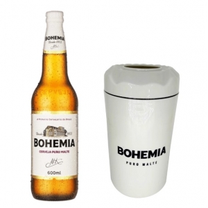 Porta Garrafa Térmico Bohemia Puro Malte 600ml - Frost Beer