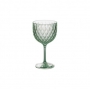 Taça de Acrílico para Gin 540 ml Cristal Glamour Verde B1 - Plasútil
