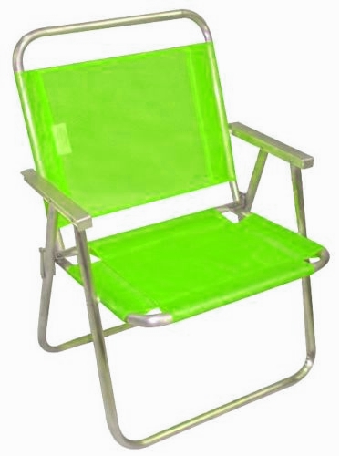 Cadeira de Praia Conforto Oversize em Alumínio Sannet Cores Sortidas - Ronchetti