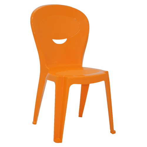 Cadeira Plástica Infantil Vice em Polipropileno Laranja - Tramontina