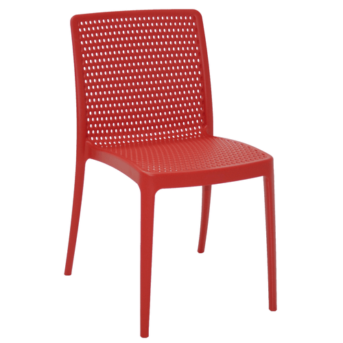 Cadeira Tramontina Isabelle em Polipropileno e Fibra de Vidro Vermelho
