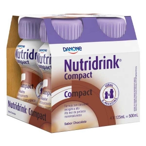 Nutridrink Compact Chocolate - 4 Unidades de 125ml - Danone
