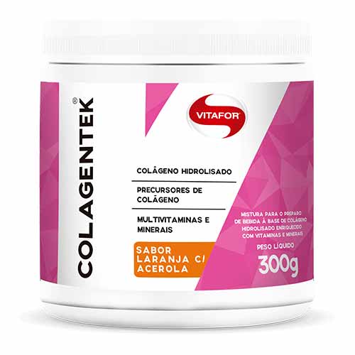 Colagentek Laranja com Acerola 300g - Vitafor