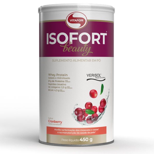 Isofort Beauty Cranberry 450g - Vitafor