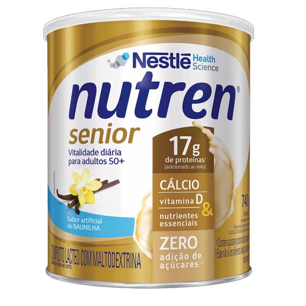 Nutren Senior Baunilha 740g - Nestlé