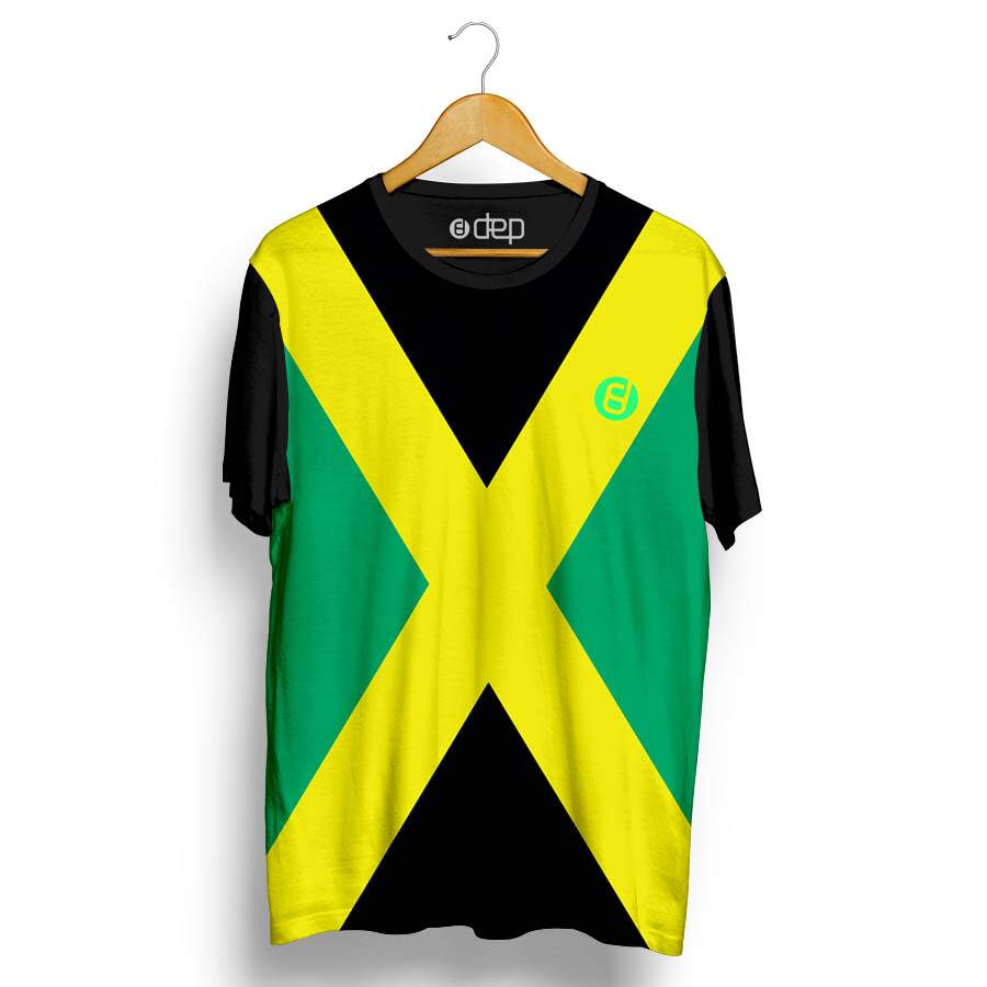 Camiseta Dep Bandeira Jamaica