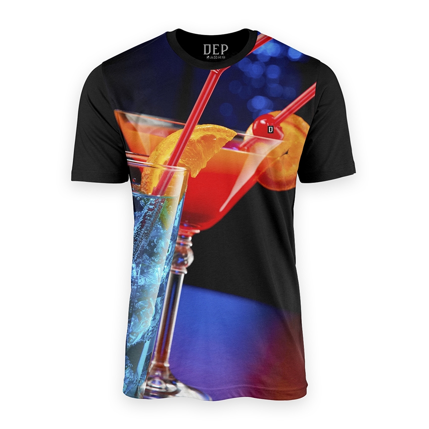 Camiseta Dep Cocktail Preta