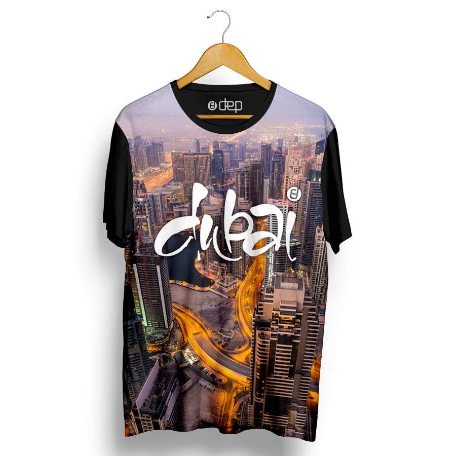 Camiseta Dep Dubai Cinza