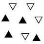 Adesivo de Parede Triângulos Cheios e Vazados