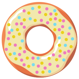 Tapete Playmat - Donuts