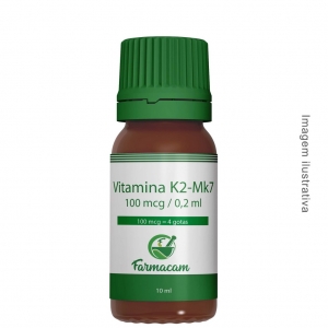 Vitamina K2-mk7 100 mcg - Base Oleosa