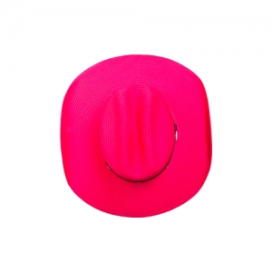 Chapéu Colors Country Fibra Natural Rosa com Proteção UV