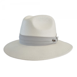Chapéu Proteção Solar UV Marfim Forrado