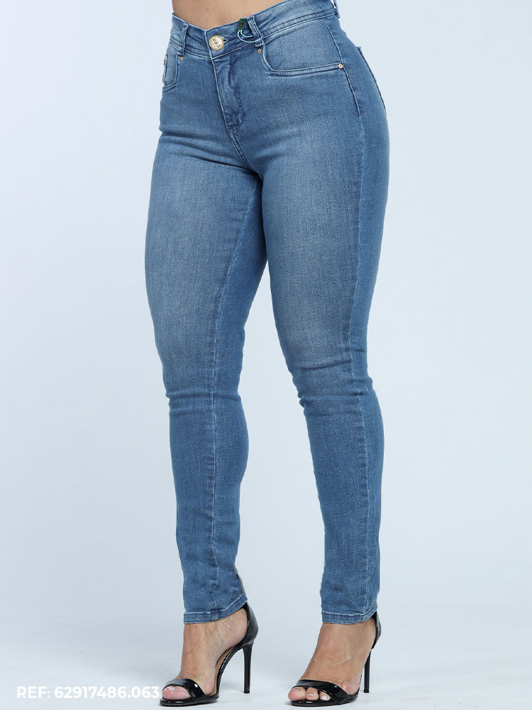 Calça Cigarreti Feminina Excepcional Safira - Edex Jeans