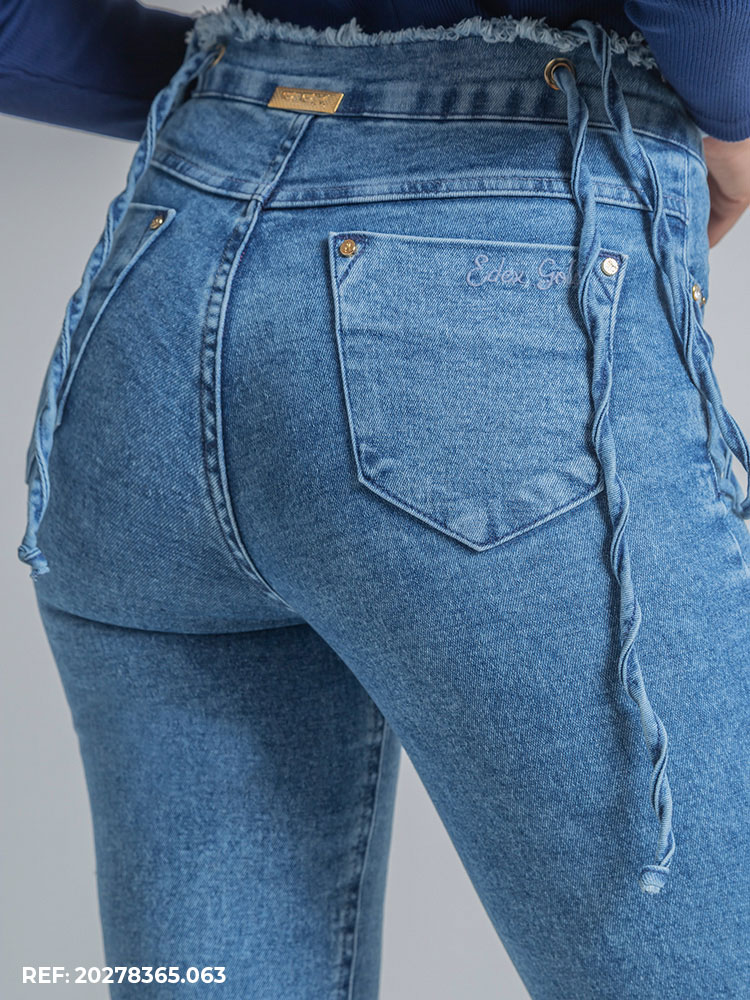 Calça Cropped Feminina Juliana - Edex Jeans