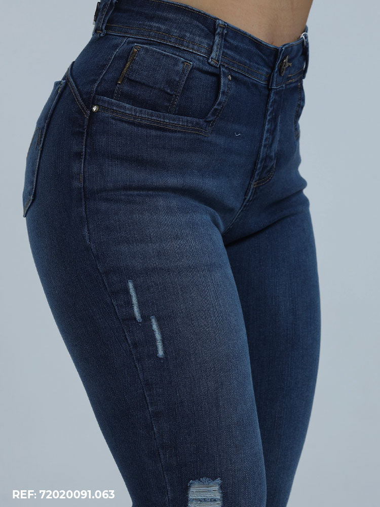 Calça Jeans Clássica Ultra Modeladora - Edex Jeans