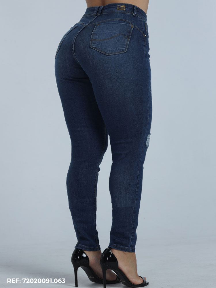 Calça Jeans Clássica Ultra Modeladora - Edex Jeans