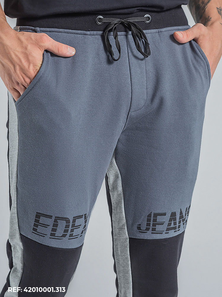 Calça Masculina Jogging Moletom - Edex Jeans