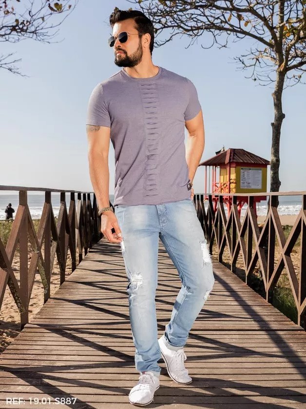 Calça Masculina Super Skinny - Edex Jeans