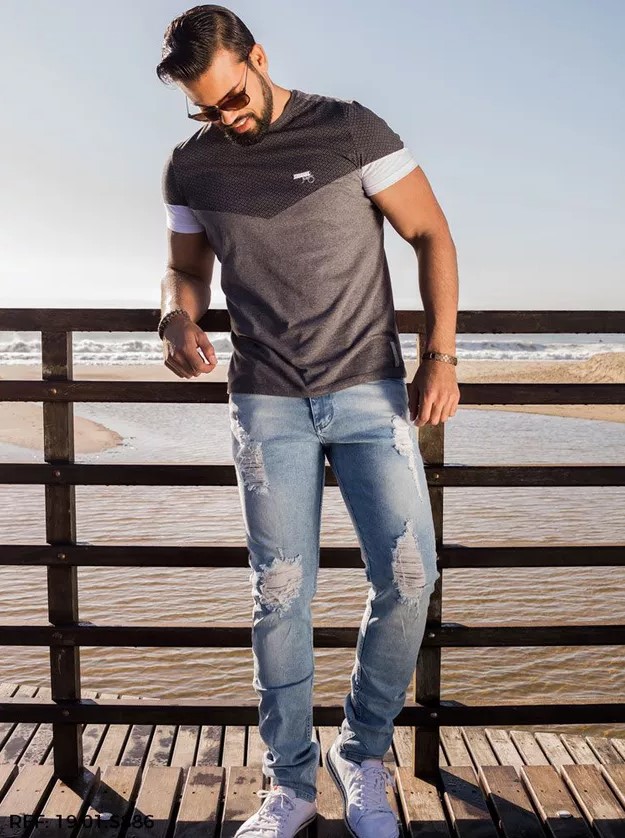 Calça Masculina Super Skinny - Edex Jeans