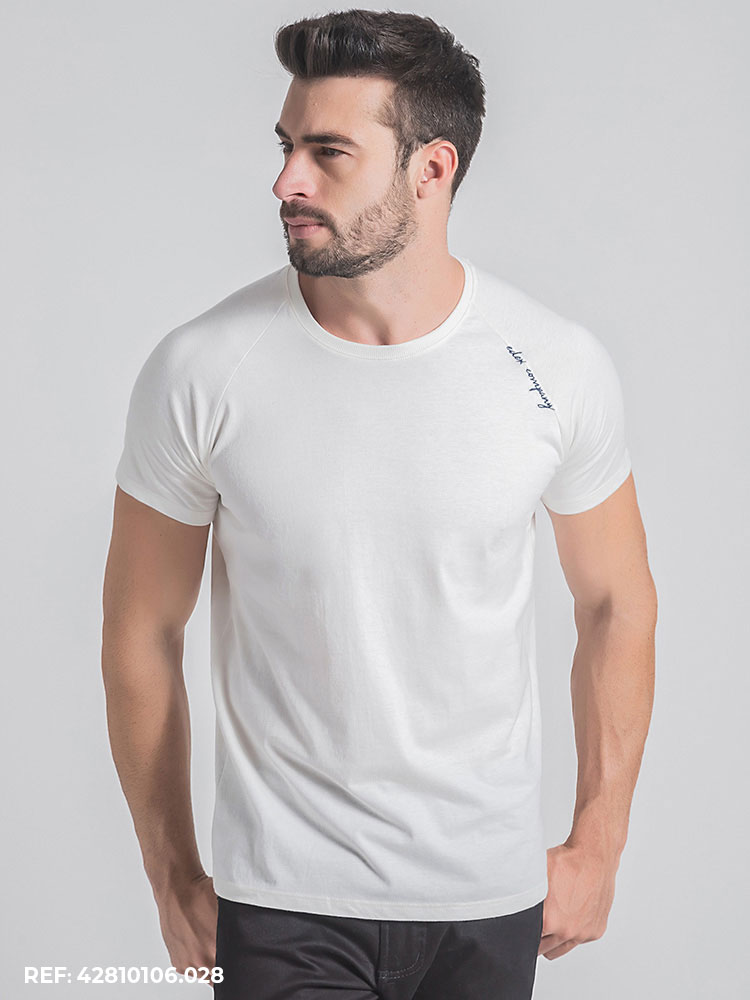 T-shirt Masculina Slim Mc Eco Nature - Edex Jeans