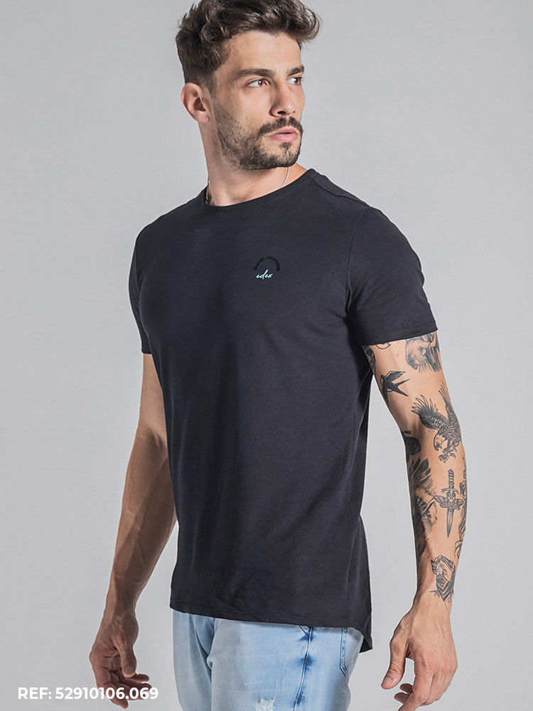 T-shirt Masculina Slim Mc Soft Touch - Edex Jeans