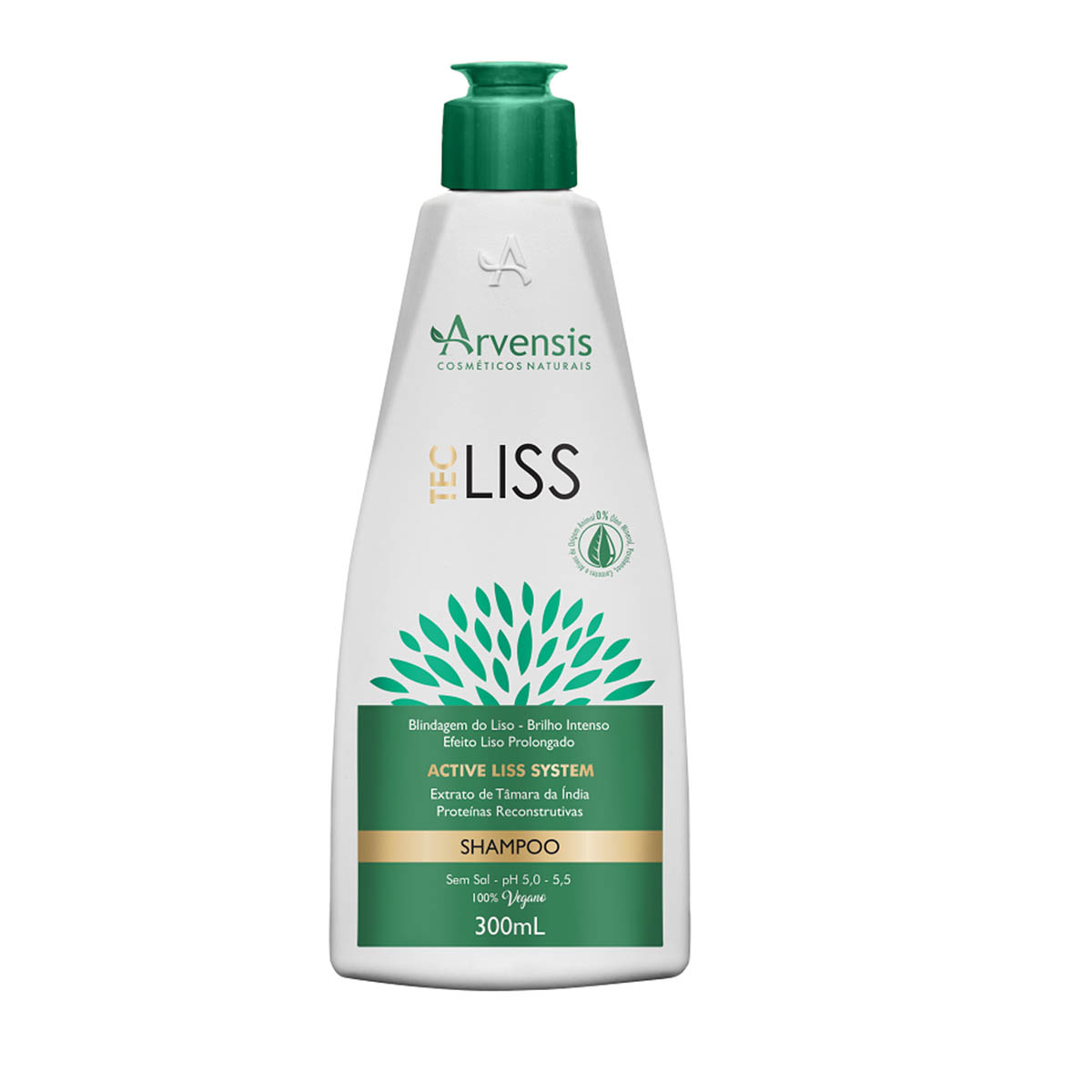 Shampoo Tec Liss Vegano - 300Ml - Arvensis